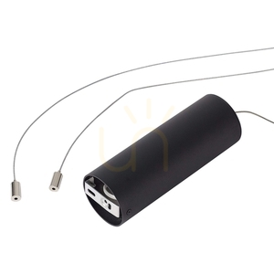 Függőlámpa Ideallux GEMINI D081 fekete LED 56W 81 cm 247281 small 8