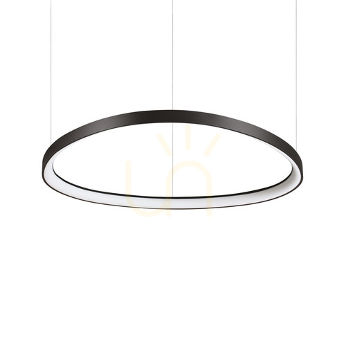 Jelölje be Függőlámpa Ideallux GEMINI D081 fekete LED 56W 81 cm 247281