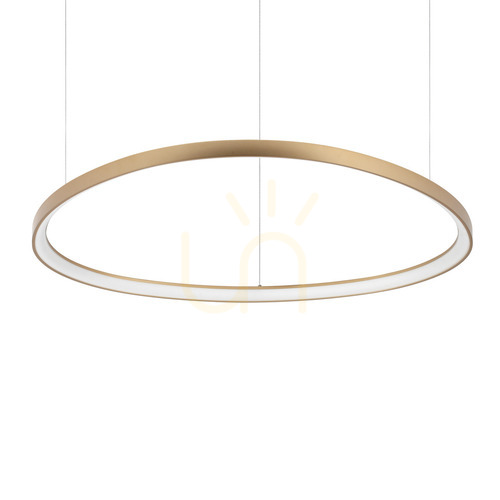 Jelölje be Függőlámpa Ideallux GEMINI SP D105 ON-OFF 307701 sárgaréz 105 cm