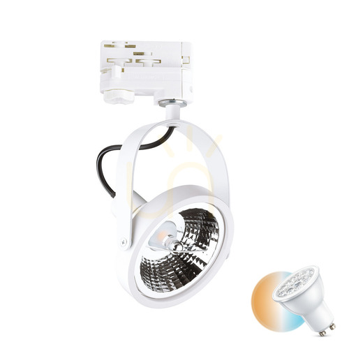 Jelölje be Sínes lámpa Ideallux GLIM Track Bianco fehér GU10 1x50W 229676