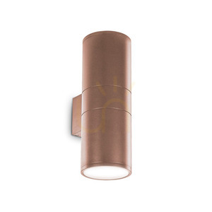 Ideal Lux GUN AP2 BIG COFFEE kültéri fali lámpa 163611 barna 2×E27 IP54 small 0
