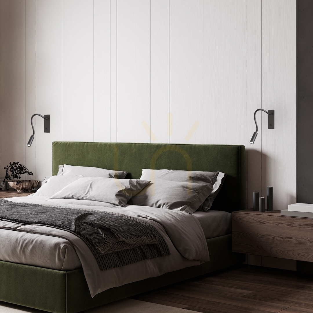 Kilátás Fali lámpa Ideallux IO AP BIANCO fehér LED 3W 285320 Fali lámpa Ideallux IO AP BIANCO fehér LED 3W 285320