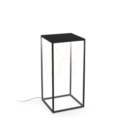 Jelölje be Kültéri állólámpa Ideallux Ipotesi H73 fekete LED 16W 282251