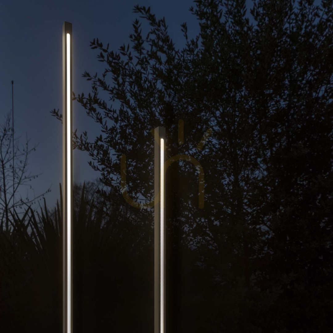 Kijelző Kültéri állólámpa Ideallux JEDI PT H160 fekete 25W 293202 Kültéri állólámpa Ideallux JEDI PT H160 fekete 25W 293202