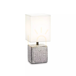 Asztali lámpa Ideallux KALI 245348 fehér E14 1x40W small 1