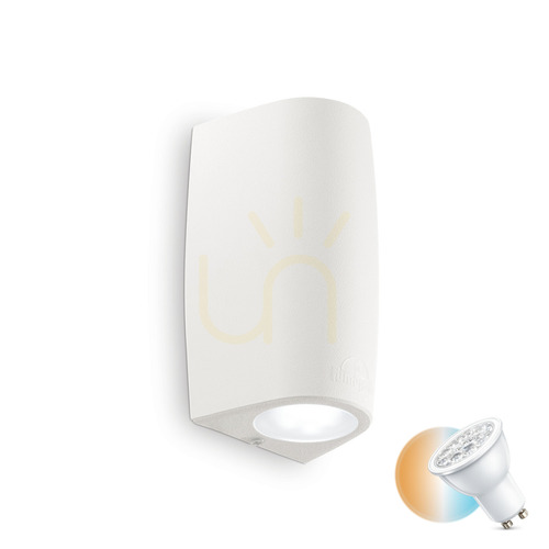 Jelölje be Kültéri fali lámpa Ideallux KEOPE AP2 Bianco fehér GU10 2x6W 147772
