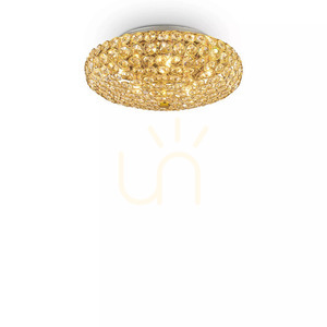 Plafonlámpa Ideallux KING PL5 CROMO króm kristály 5xG9 075419 2 Plafonlámpa Ideallux KING PL5 CROMO króm kristály 5xG9 075419 small 2