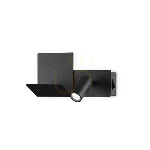 Jelölje be Fali lámpa Ideallux KOMODO-2 AP NERO fekete fém 20 cm LED 4,5W 306827