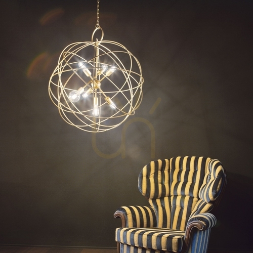Jelölje be Függőlámpa Ideallux KONSE SP7 arany 80 cm 156033