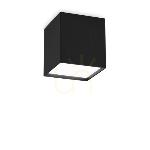 Jelölje be Plafonlámpa Ideallux KUBIKO PL NERO fekete LED 10W 10 cm 303314