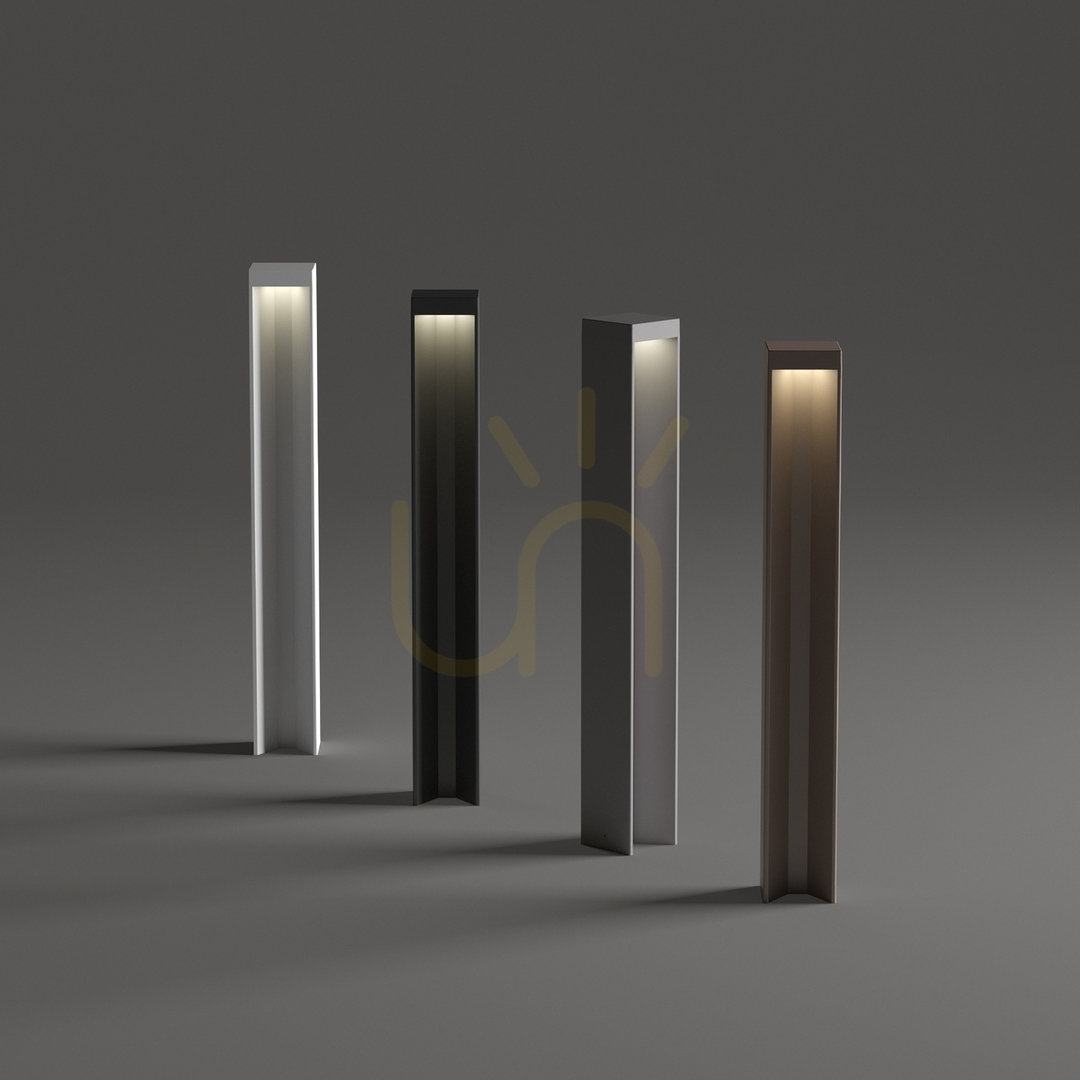 Előnézet Kültéri állólámpa Ideallux KURT 65 cm antracit 3000K LED 306834 Kültéri állólámpa Ideallux KURT 65 cm antracit 3000K LED 306834