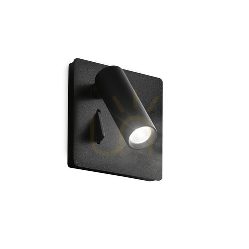 Jelölje be Fali lámpa Ideallux LITE AP NERO fekete LED 3W 250113