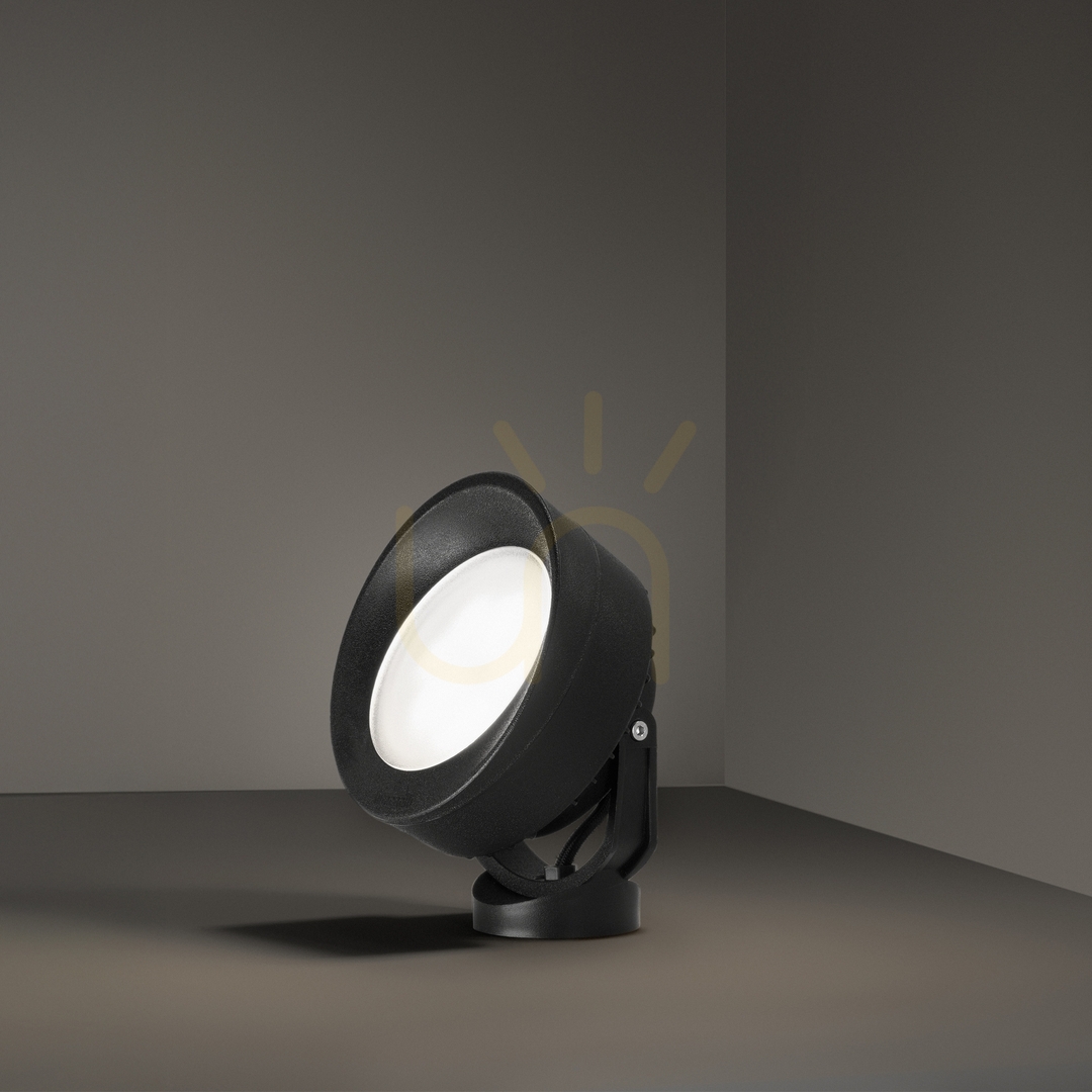 Kilátás Kültéri spotlámpa Ideallux LITIO PR1 fekete GX53 IP66 145358 Kültéri spotlámpa Ideallux LITIO PR1 fekete GX53 IP66 145358
