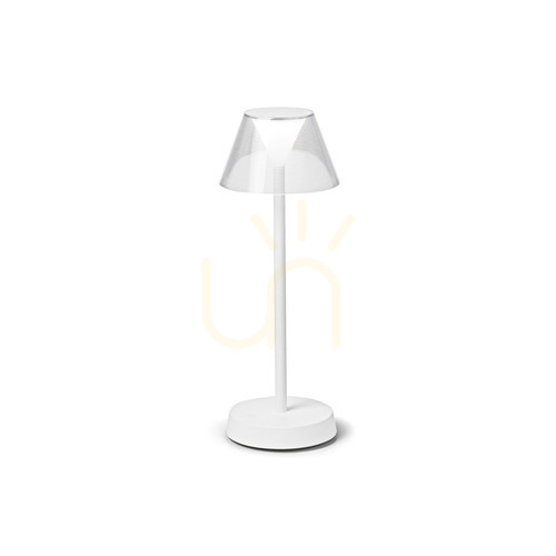 Jelölje be Asztali lámpa Ideallux LOLITA TL Bianco fehér LED 1,8W kültéri 286723