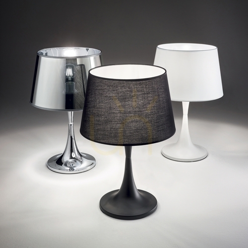 Jelölje be Asztali lámpa Ideallux London TL1 Small Bianco fehér E27 1x60W 110530