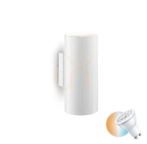 Jelölje be Fali lámpa Ideallux LOOK AP2 BIANCO fehér GU10 2x28W 096018