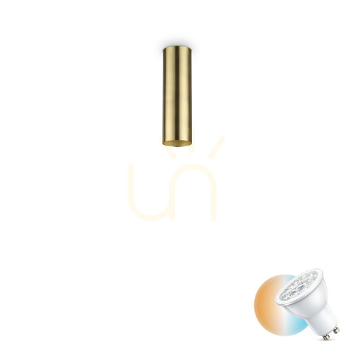 Jelölje be Plafon lámpa Ideallux LOOK PL1 H20 sárgaréz GU10 285214
