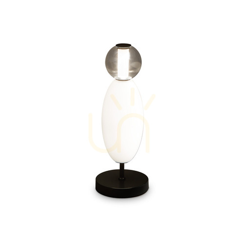 Jelölje be Asztali lámpa Ideallux LUMIERE TL fekete üveg LED 18W 50 cm 314204