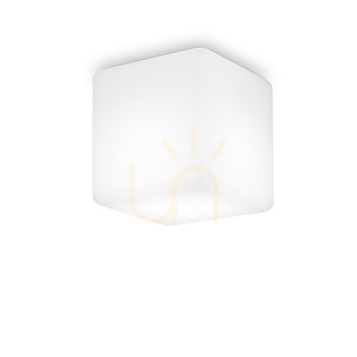 Jelölje be Kültéri mennyezeti lámpa Ideallux LUNA PL1 D20 fekete E27 IP44 213194