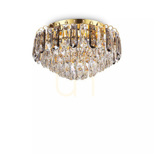 Plafon Ideallux Magnolia PL7 arany 45 cm 241296 small 1