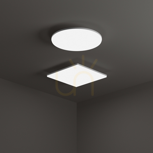 Jelölje be Kültéri mennyezeti lámpa Ideallux MIB PL Round fehér LED 18W 3000K 30 cm 269115