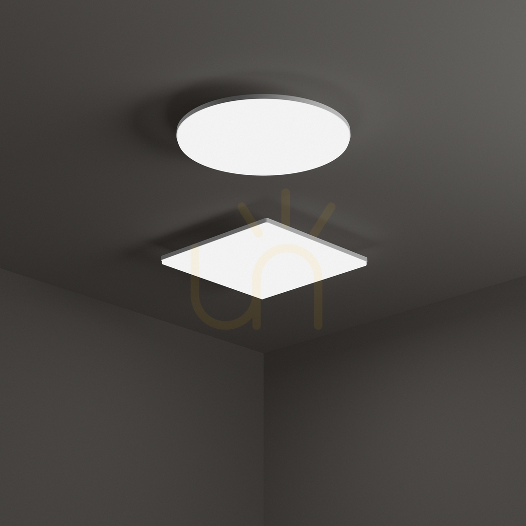 Kilátás Kültéri mennyezeti lámpa Ideallux MIB PL Round fehér LED 18W 3000K 30 cm 269115 Kültéri mennyezeti lámpa Ideallux MIB PL Round fehér LED 18W 3000K 30 cm 269115