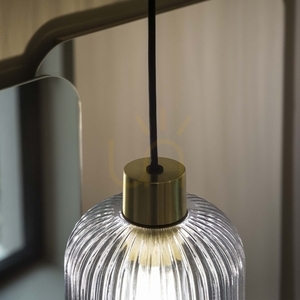 Függőlámpa Ideallux MINT-1 SP1 Fume fekete üveg E27 237442 small 5