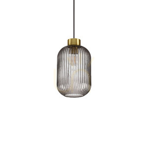Függőlámpa Ideallux MINT-1 SP1 Fume fekete üveg E27 237442 small 0