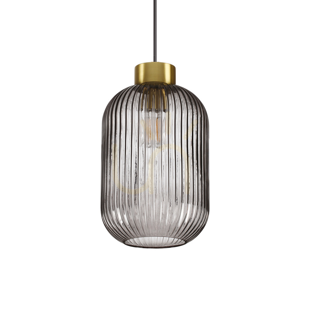 Jelölje be Függőlámpa Ideallux MINT SP1 Fumé fekete üveg E27 20 cm 237510 Függőlámpa Ideallux MINT SP1 Fumé fekete üveg E27 20 cm 237510