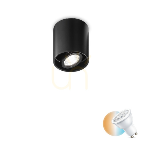 Jelölje be Plafonlámpa Ideallux MOOD PL1 D09 Round fekete GU10 243924