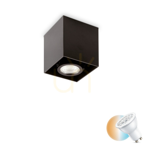 Jelölje be Plafonlámpa Ideallux MOOD PL1 D09 fekete GU10 1x28W 243948