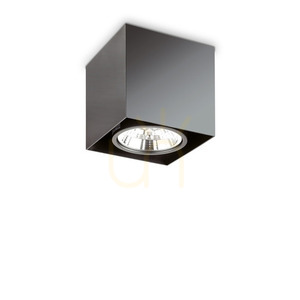 Plafon Ideallux MOOD PL1 D15 fekete GU10 1x50W 243931 small 2