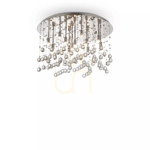 Plafonlámpa Ideallux Moonlight PL12 ORO arany kristály 60 cm 082783 small 2