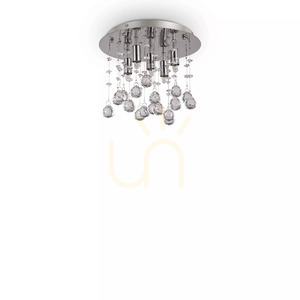 Plafonlámpa Ideallux Moonlight PL5 króm kristály 5xG9 094649 1 Plafonlámpa Ideallux Moonlight PL5 króm kristály 5xG9 094649 small 1