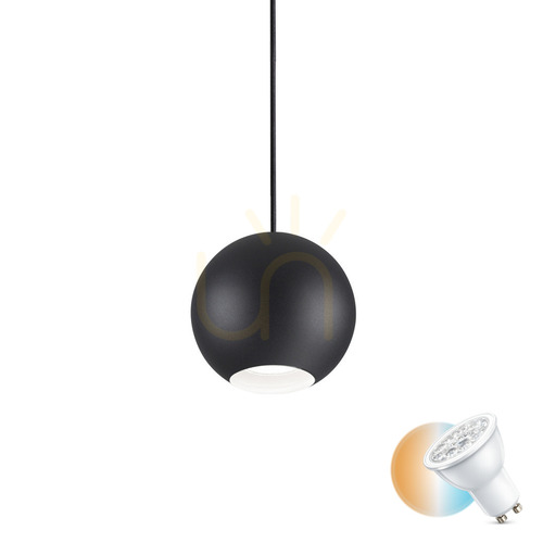 Jelölje be Függőlámpa Ideallux MR JACK SP1 BIG NERO fekete GU10 1x28W 231297