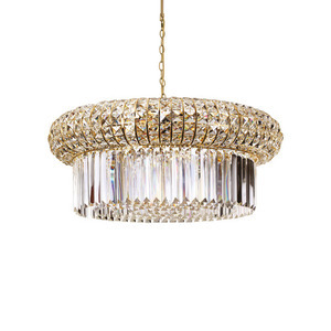 Függőlámpa Ideallux Nabucco SP16 arany üveg 16xE14 70 cm 237800 small 0