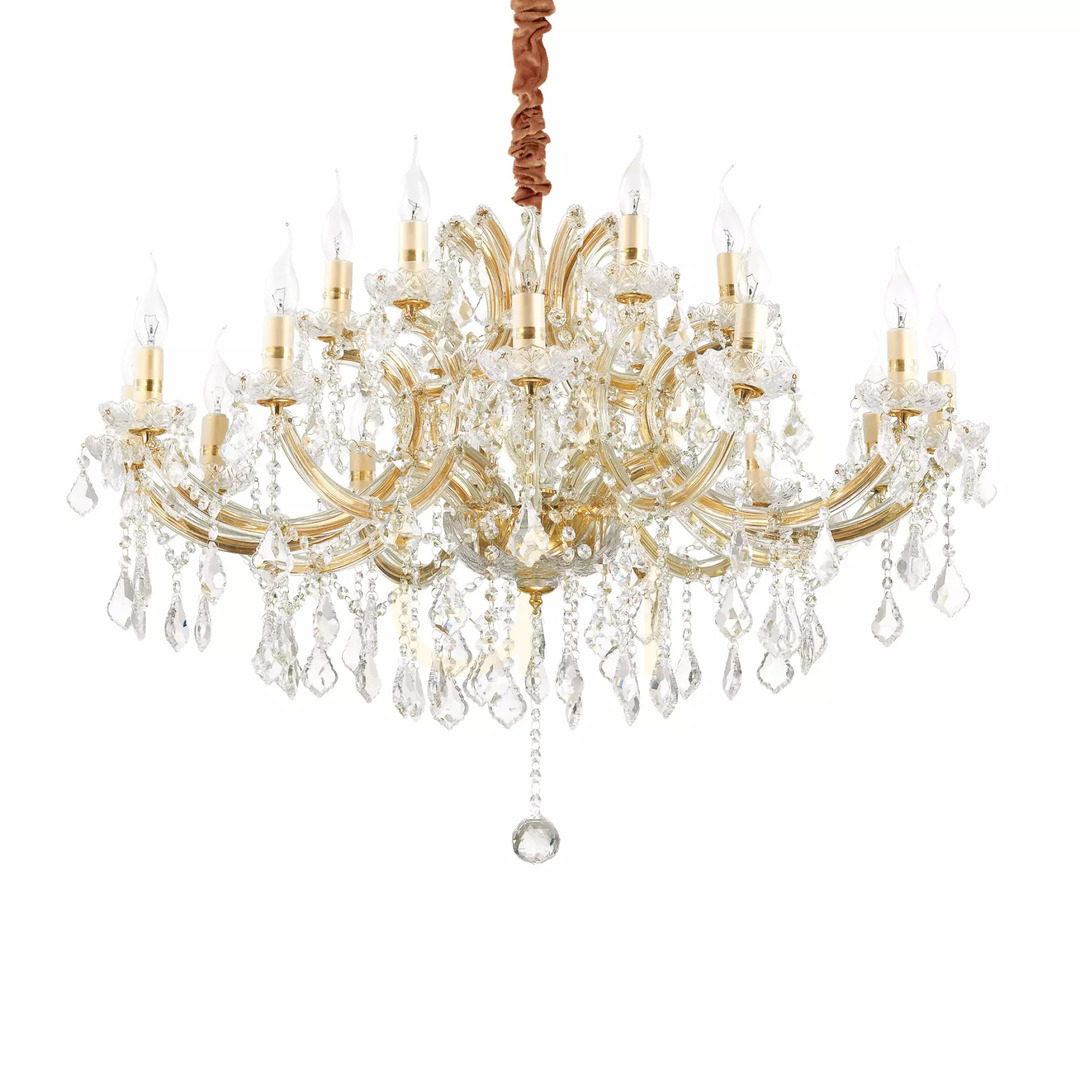 Előnézet Függőlámpa Ideallux Napoleon SP18 Cromo króm kristály 96 cm 167268 Függőlámpa Ideallux Napoleon SP18 Cromo króm kristály 96 cm 167268