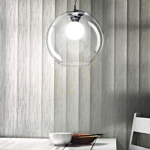 Függőlámpa Ideallux Nemo SP1 D30 króm üveg 30 cm 149592 2 Függőlámpa Ideallux Nemo SP1 D30 króm üveg 30 cm 149592 small 2