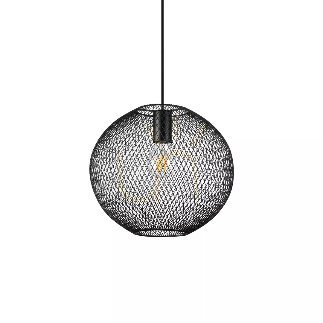 Kilátás Függőlámpa Ideallux NET SP1 D29 NERO fekete 313788 Függőlámpa Ideallux NET SP1 D29 NERO fekete 313788