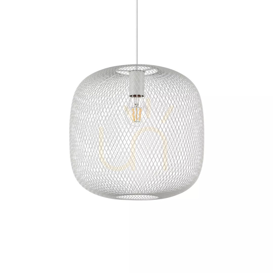 Kilátás Függőlámpa Ideallux NET SP1 D34 BIANCO fehér 34 cm 328133 Függőlámpa Ideallux NET SP1 D34 BIANCO fehér 34 cm 328133