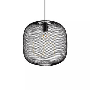 Függőlámpa Ideallux NET SP1 D34 NERO fekete-arany 34 cm 328126 small 1
