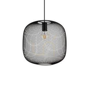 Függőlámpa Ideallux NET SP1 D34 NERO fekete-arany 34 cm 328126 small 0