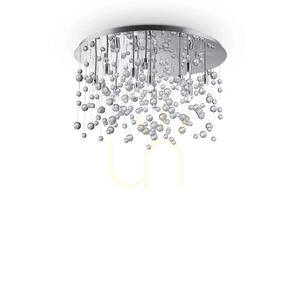Plafon lámpa Ideallux NEVE PL12 króm 12xG9 63 cm 022239 small 1