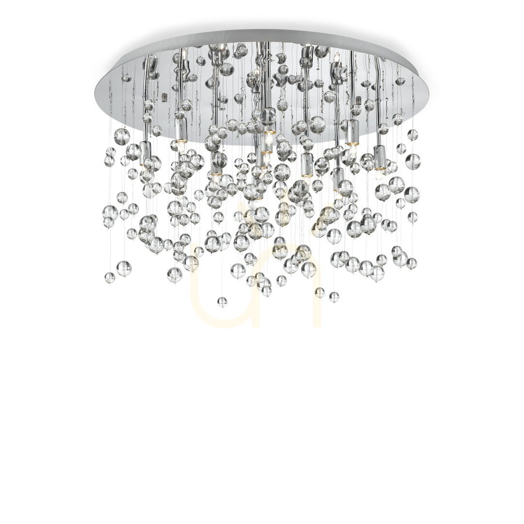 Jelölje be Plafon Ideallux NEVE PL8 CROMO króm 8xG9 022222 Plafon Ideallux NEVE PL8 CROMO króm 8xG9 022222