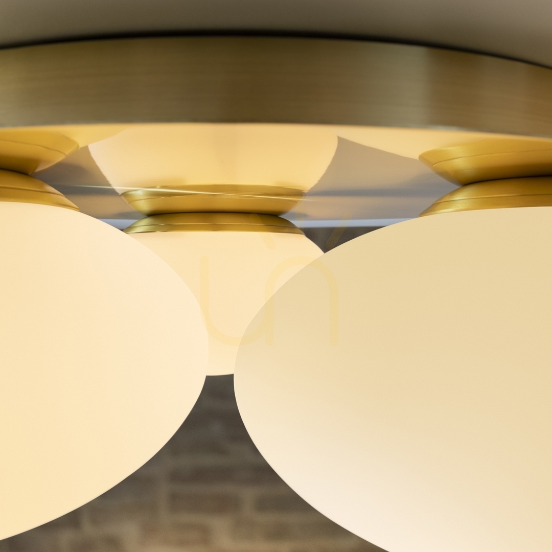 Kijelző Plafon lámpa Ideallux NINFEA PL3 BIANCO fehér 3xGX53 306964 Plafon lámpa Ideallux NINFEA PL3 BIANCO fehér 3xGX53 306964