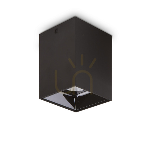 Jelölje be Plafon Ideallux NITRO PL SQUARE D10 fekete LED 25W 3000K 319582