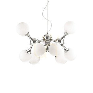 Függőlámpa Ideallux Nodi SP9 Bianco fehér 9xE14 80 cm 082059 small 0