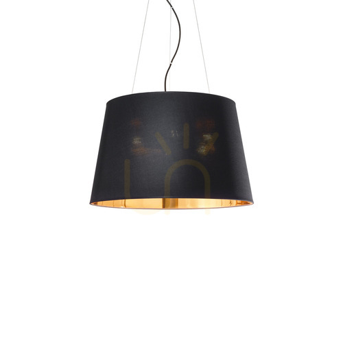 Jelölje be Függőlámpa Ideallux NORDIK SP4 fekete szövet 50 cm 161648