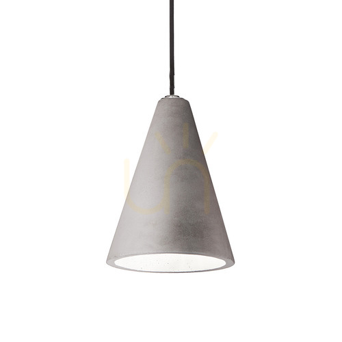 Jelölje be Függőlámpa Ideallux OIL SP1 szürke beton E27 15 cm 110424