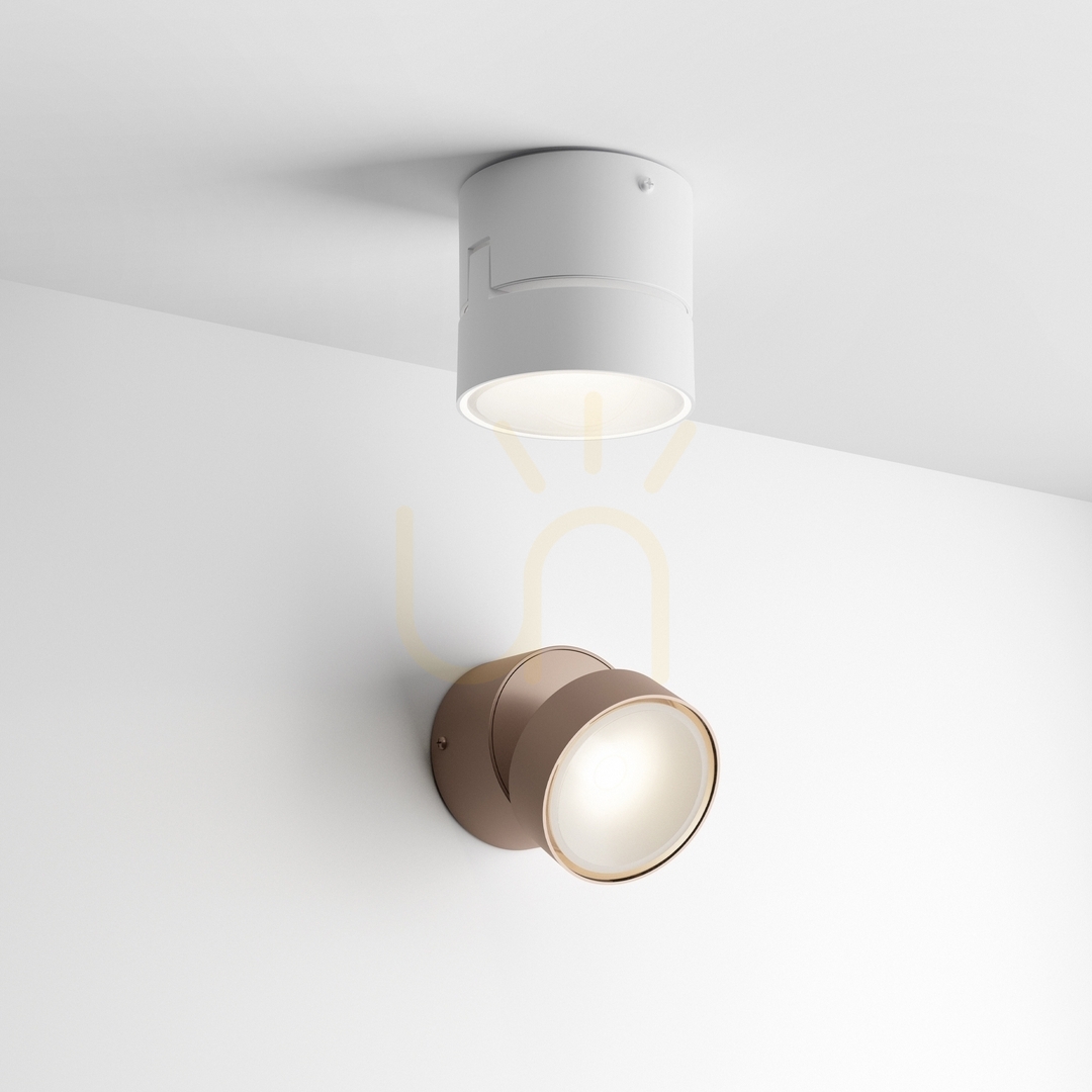 Kijelző Kültéri fali lámpa Ideallux OMEGA Round AP Bianco fehér 7W 3000K 285474 Kültéri fali lámpa Ideallux OMEGA Round AP Bianco fehér 7W 3000K 285474